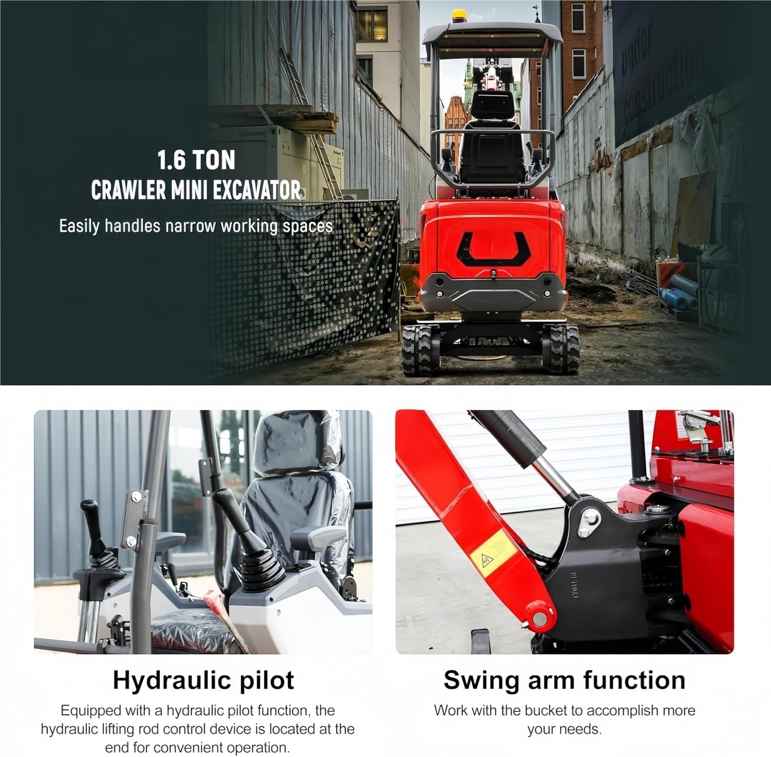 1.6 ton mini excavator review,1.6 ton mini excavator review and rating,is 1.6 ton mini excavator worth buying,1.6 ton mini excavator review pros cons,1.6 ton mini excavator review honest opinion,Yuntu Rapid Drive 1.6 ton mini excavator review verdict performance testing over multiple weeks