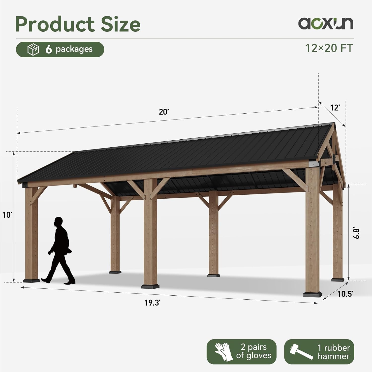 Aoxun outdoor cedar wood carport review,Aoxun carport review and rating,is Aoxun carport worth buying,Aoxun carport review pros cons,Aoxun carport review honest opinion,Aoxun outdoor carport review verdict real-world details not found in the official specs