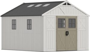 Image 1 of Devoko 10x12 FT Resin Storage Shed Review