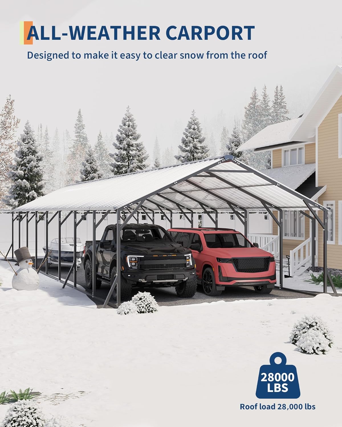 GarveeLife 20x40 Metal Carport Review: Pros & Cons 2 GarveeLife 20x40 metal carport review,GarveeLife metal carport review and rating,is GarveeLife carport worth buying,GarveeLife 20x40 carport review pros cons,GarveeLife carport review honest opinion,GarveeLife metal carport review verdict setup process and initial configuration