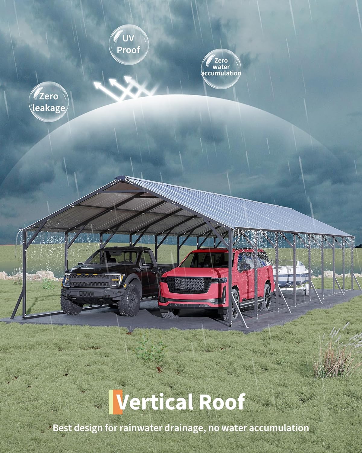 GarveeLife 20x40 Metal Carport Review: Pros & Cons 3 GarveeLife 20x40 metal carport review,GarveeLife metal carport review and rating,is GarveeLife carport worth buying,GarveeLife 20x40 carport review pros cons,GarveeLife carport review honest opinion,GarveeLife metal carport review verdict after weeks of real-world daily use
