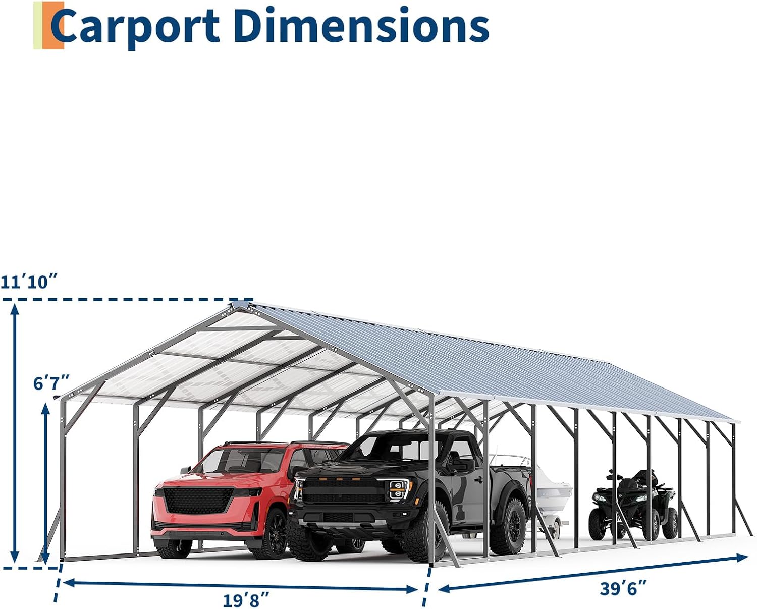 GarveeLife 20x40 Metal Carport Review: Pros & Cons 4 GarveeLife 20x40 metal carport review,GarveeLife metal carport review and rating,is GarveeLife carport worth buying,GarveeLife 20x40 carport review pros cons,GarveeLife carport review honest opinion,GarveeLife metal carport review verdict real-world details not found in the official specs