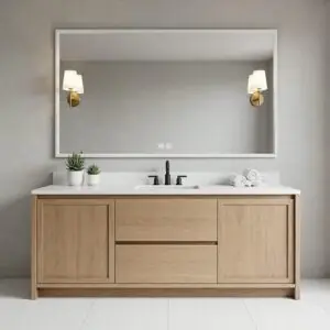 Image 1 of High QLO bathroom vanity review