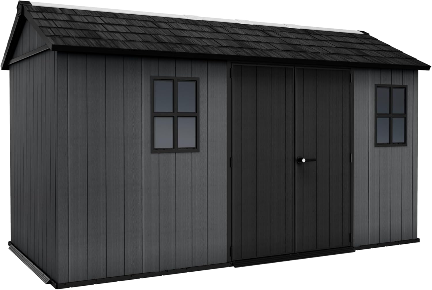 Keter Newton Plus Shed Review: Pros & Cons Worth Buying? 1 Keter Newton Plus shed review unboxing — what is included in the package