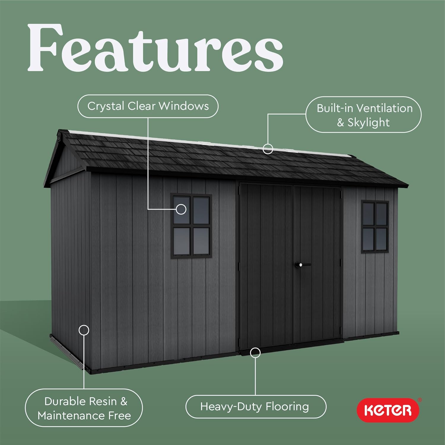 Keter Newton Plus Shed Review: Pros & Cons Worth Buying? 3 Keter Newton Plus shed review after extended use — long-term performance