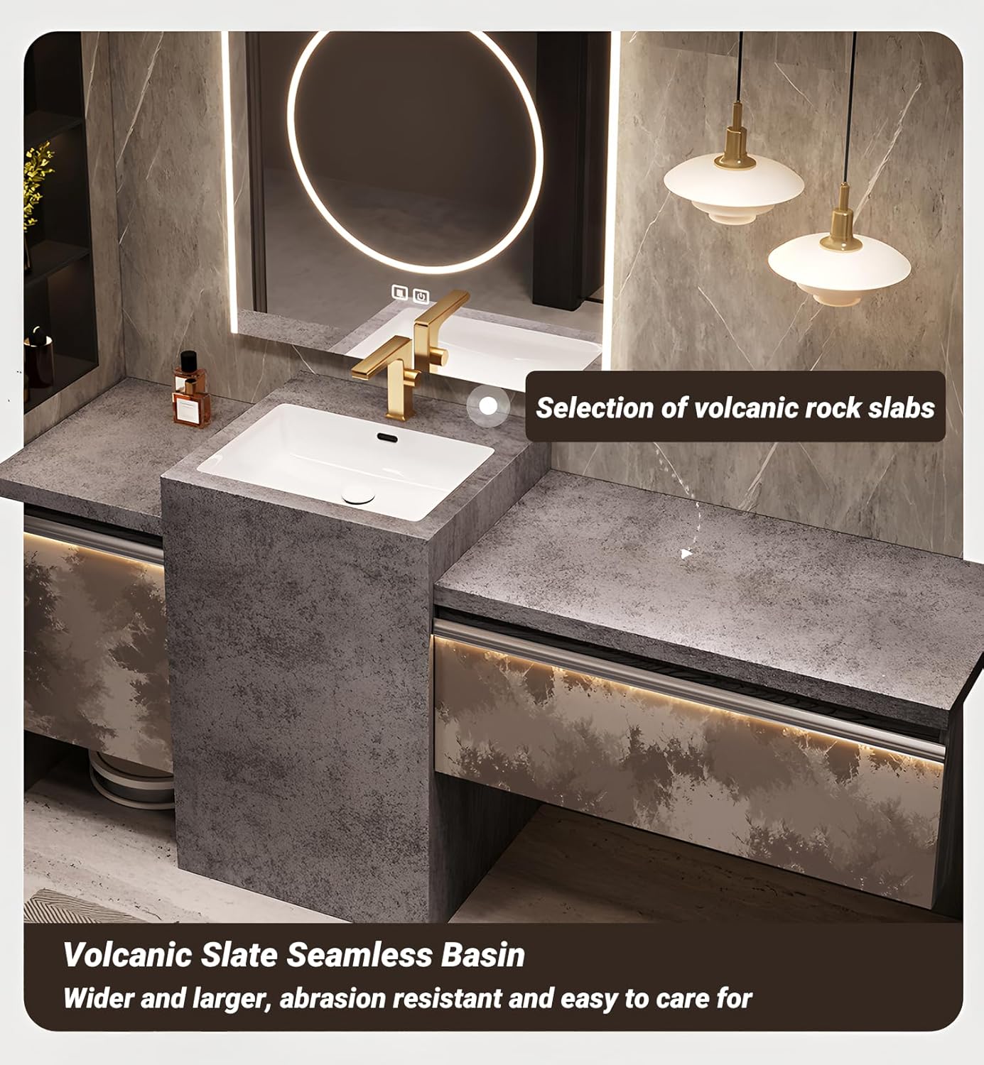 LUTHXAY 52 inch vanity review,LUTHXAY floating vanity review pros cons,52 inch bathroom vanity review and rating,LUTHXAY LED mirror vanity review honest opinion,LUTHXAY vanity with marble top review verdict,is LUTHXAY 52 inch vanity worth buying after weeks of real-world daily use