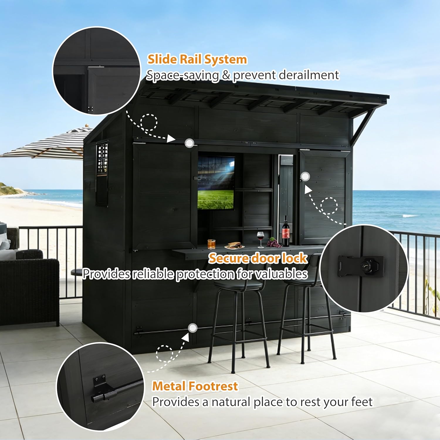 Setting up the MUPATER bar shed review,MUPATER bar shed review and rating,is MUPATER bar shed worth buying,MUPATER bar shed review pros cons,MUPATER bar shed review honest opinion,MUPATER bar shed review verdict for the first time