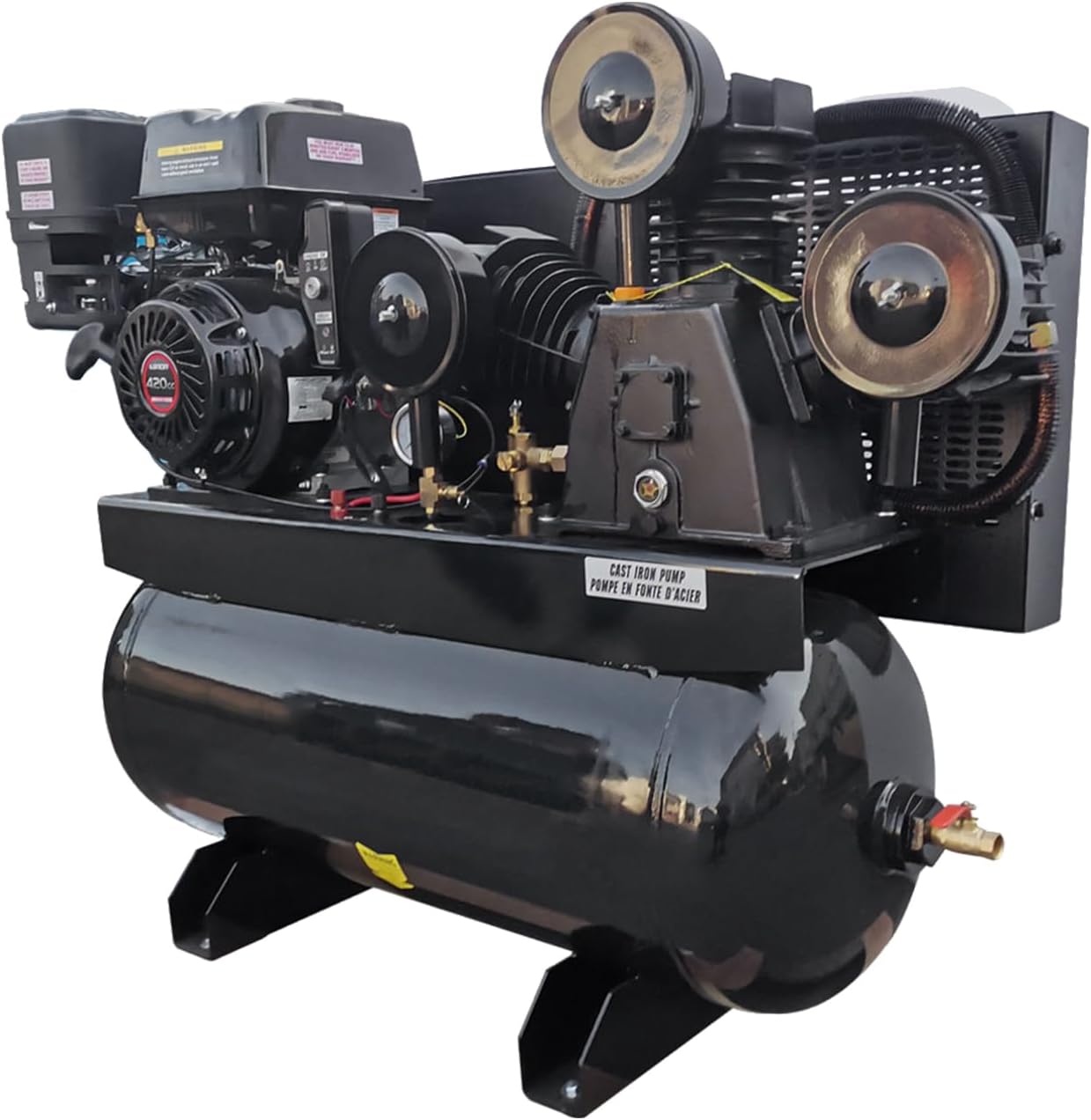 MutsMover 13HP gas air compressor review,MutsMover air compressor review and rating,13HP gas air compressor review pros cons,MutsMover 30 gallon air compressor review honest opinion,13HP 44 CFM air compressor review verdict,MutsMover gas powered air compressor review worth buying build quality and materials close-up