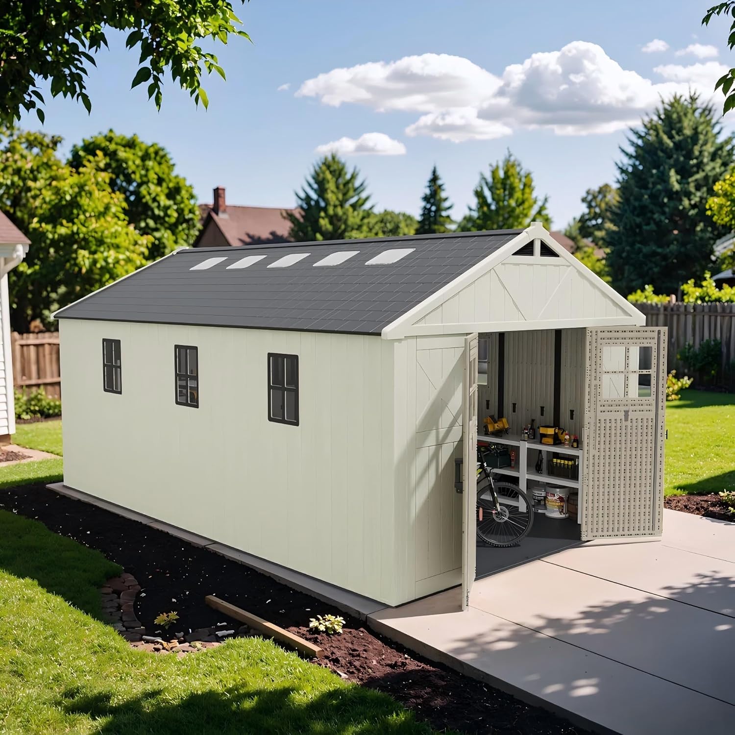 Patiowell outdoor storage shed review,Patiowell 10x16 shed review pros cons,Patiowell resin shed review and rating,Patiowell plastic shed review honest opinion,is Patiowell shed worth buying review,Patiowell storage shed review verdict after extended use — long-term performance
