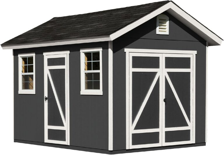 ShedMaster Expanse 8x12 Wood Shed Review: Honest Verdict 32 Image 1 of ShedMaster Expanse 8x12 wood shed review