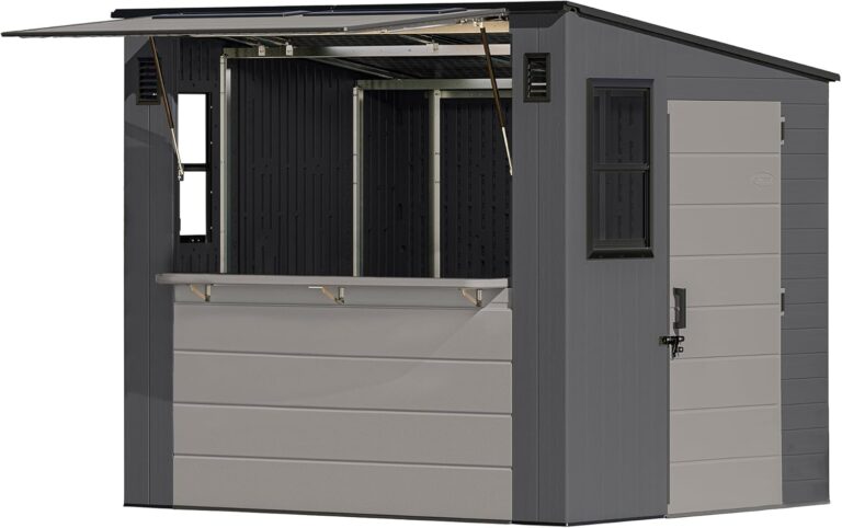 Suncast Cabana Entertainment Shed Review: Pros & Cons 25 Image 1 of Suncast Cabana Entertainment Shed review