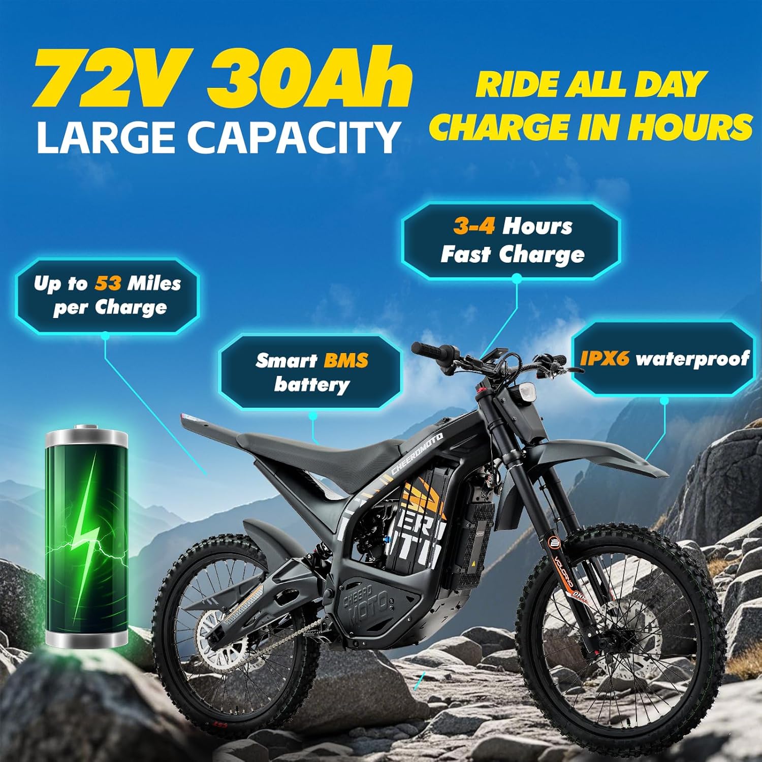 cheerdmoto electric dirt bike review,cheerdmoto 72v electric motorcycle review pros cons,cheerdmoto qdem2.0 review honest opinion,cheerdmoto 8500w peak dirt bike review verdict,cheerdmoto electric off-road motorcycle review and rating after extended use — long-term performance
