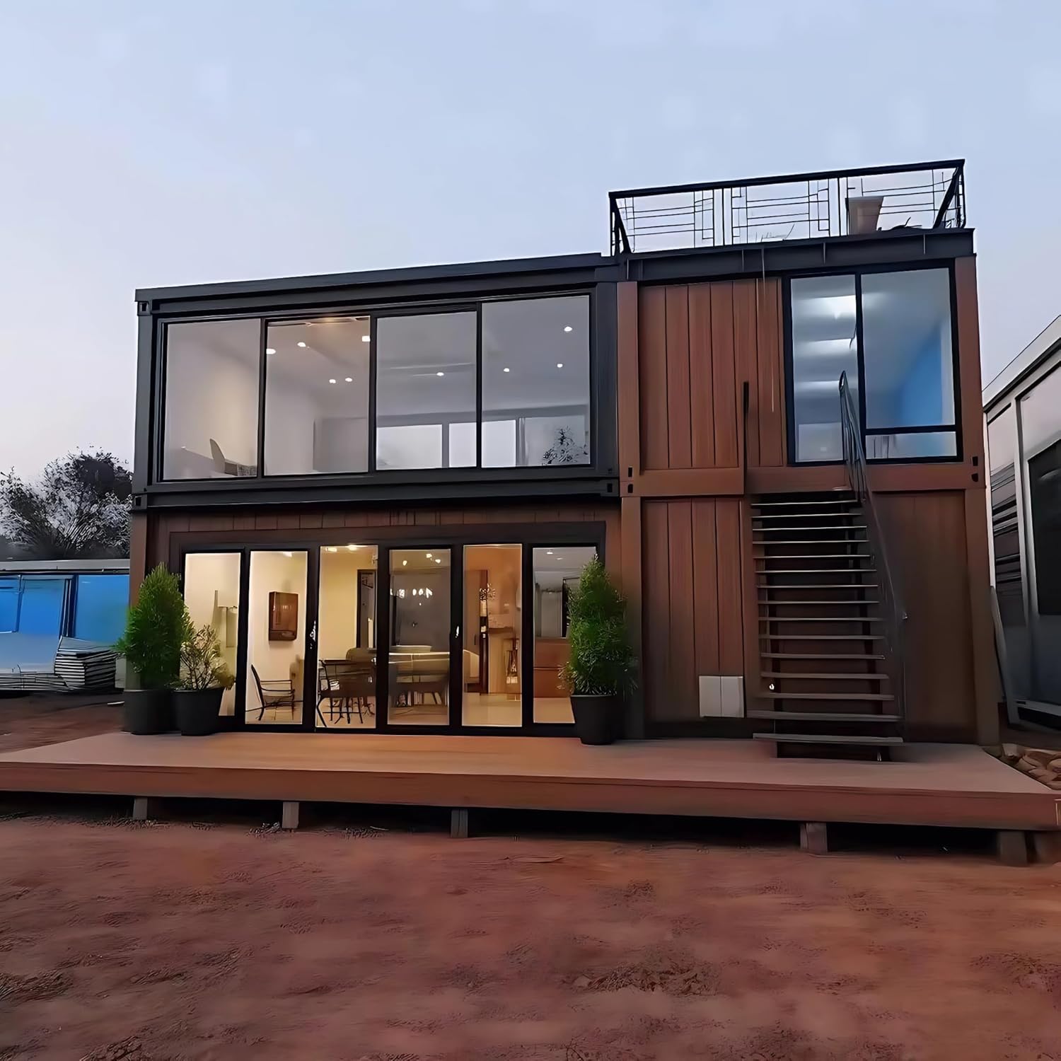 Modular Container Shop Review: Unbiased Pros & Cons 3 Setting up the modular container shop review,prefabricated steel café review,shipping container building review pros cons,customizable container unit review honest opinion,portable kiosk structure review and rating,commercial modular container review verdict for the first time