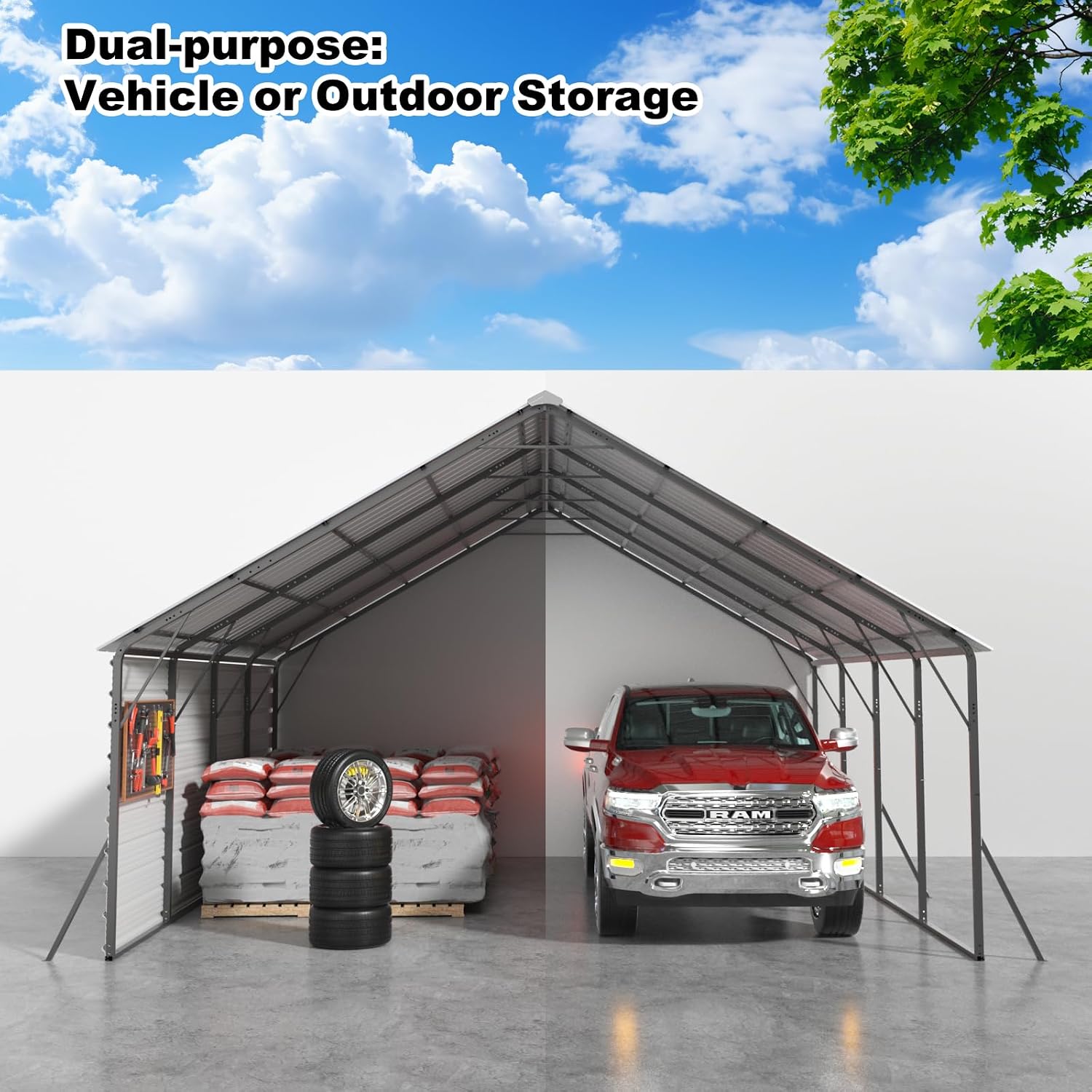 FLOUREE 20x20 metal carport review,FLOUREE carport review and rating,is FLOUREE metal carport worth buying,FLOUREE 20x20 carport review pros cons,FLOUREE carport review honest opinion,FLOUREE metal carport review verdict features in daily use