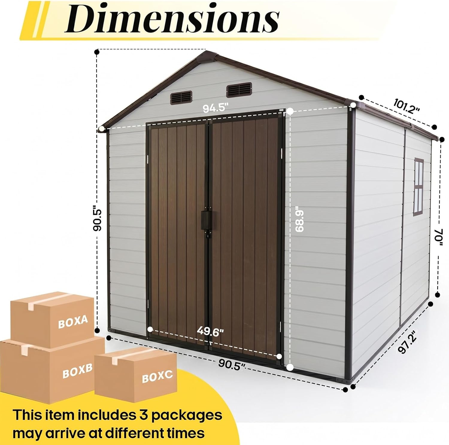 Step-by-step guide for FammyLoft 8x8 resin shed review complete tutorial