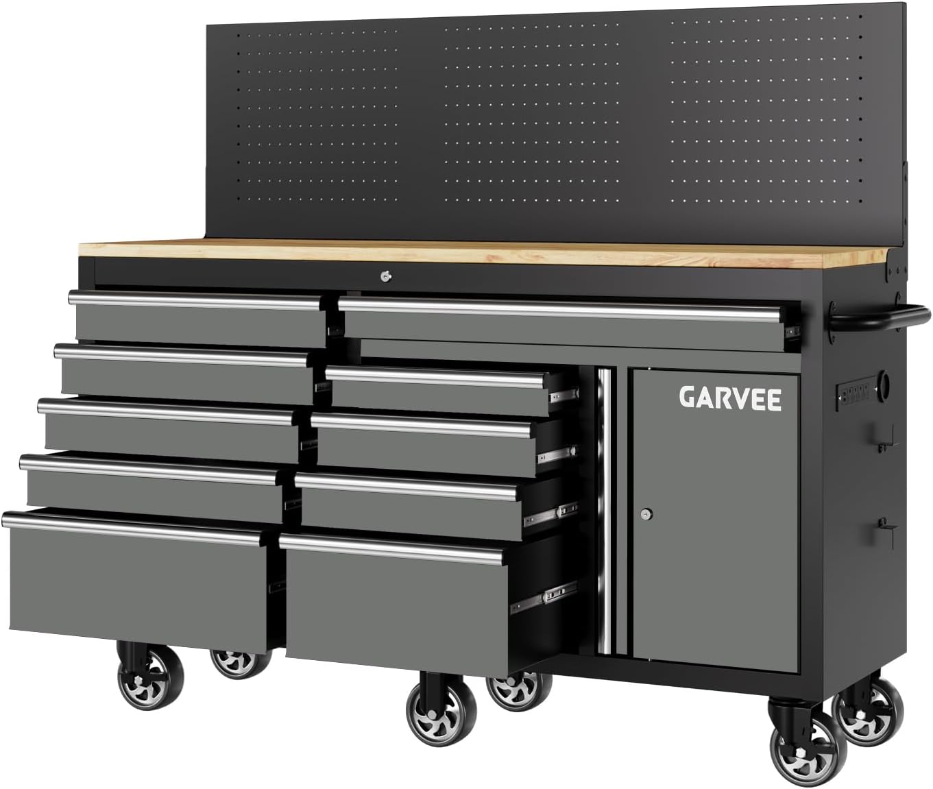 Garvee 60 in rolling tool chest review unboxing — what is included in the package