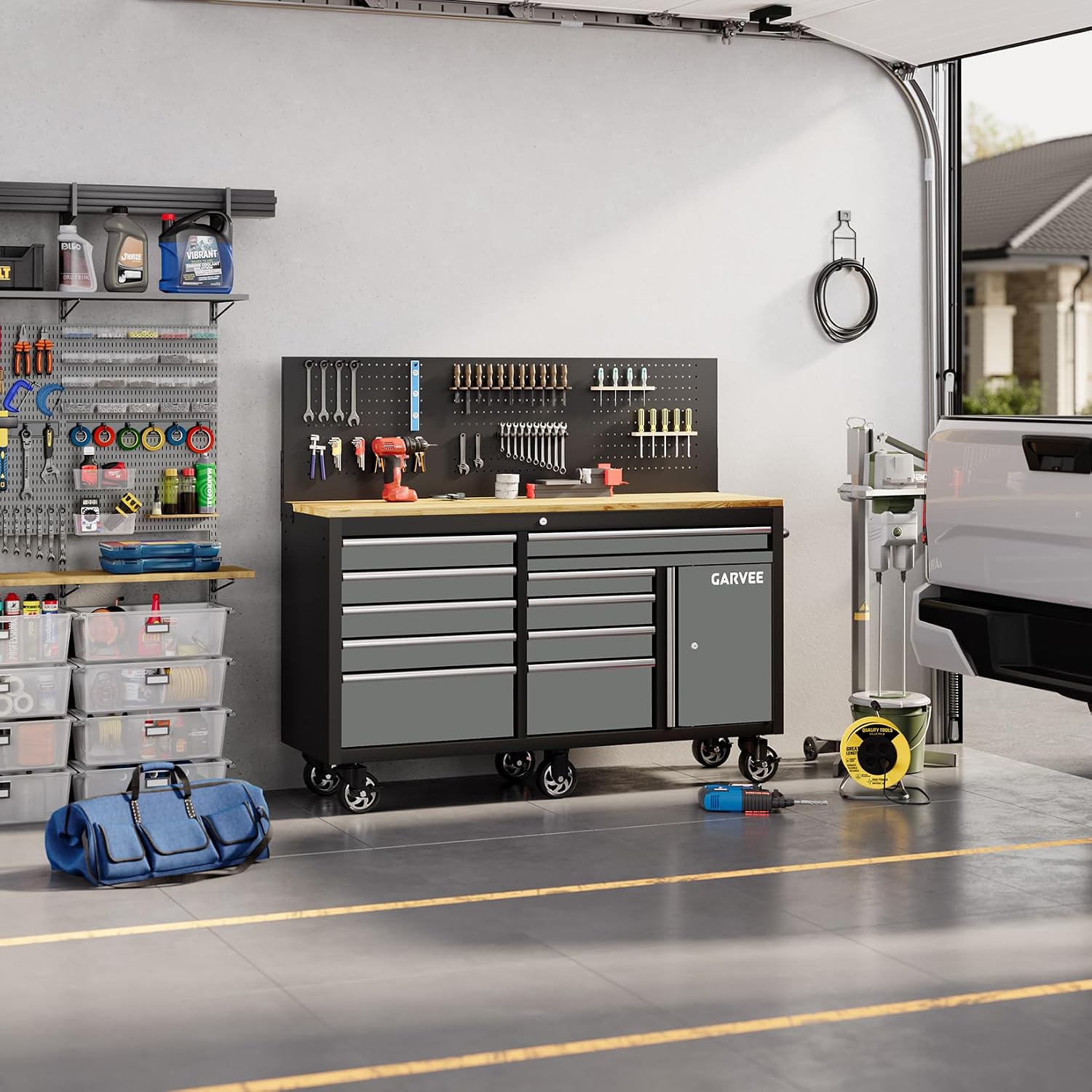 Garvee 60 in rolling tool chest review setup and first use experience
