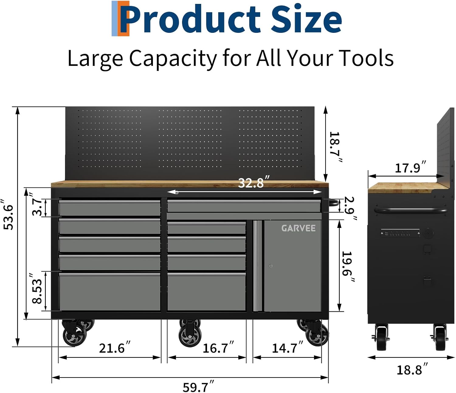 Garvee 60 in rolling tool chest review after extended use — long-term performance