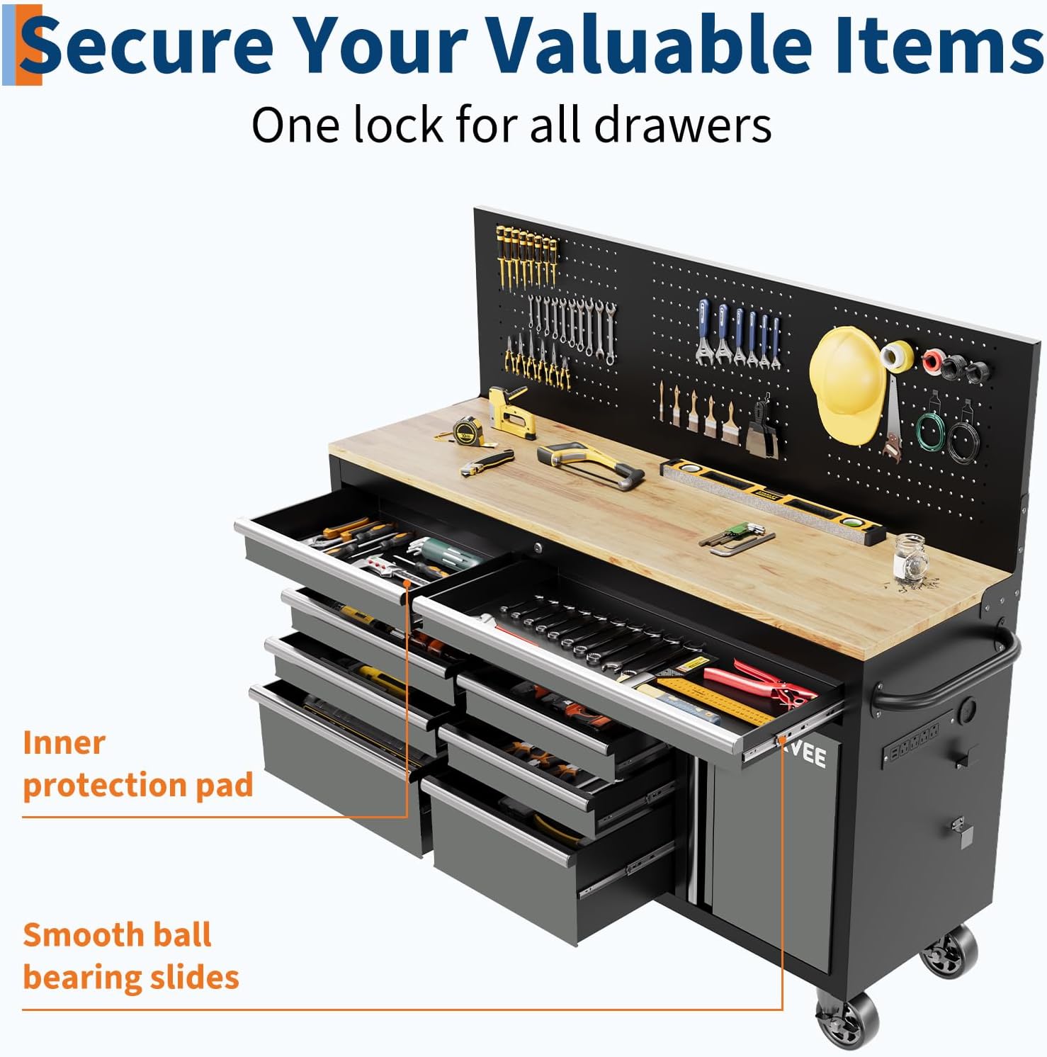Garvee 60 in rolling tool chest review features evaluated through real use