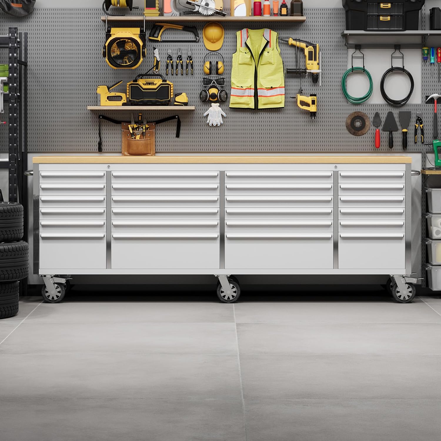 GarveeTech 96 inch tool chest review,GarveeTech tool chest review and rating,is GarveeTech tool chest worth buying,GarveeTech 24 drawer tool chest review pros cons,GarveeTech tool chest review honest opinion,GarveeTech 96 inch tool chest review verdict during hands-on performance testing