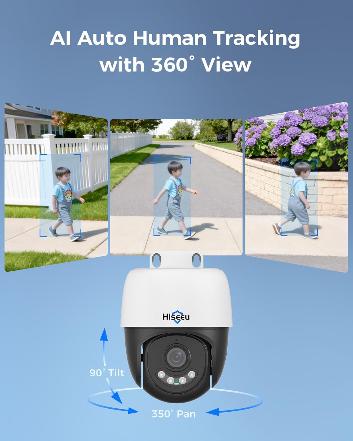 Hiseeu 5MP PTZ camera system review — design and build quality detail