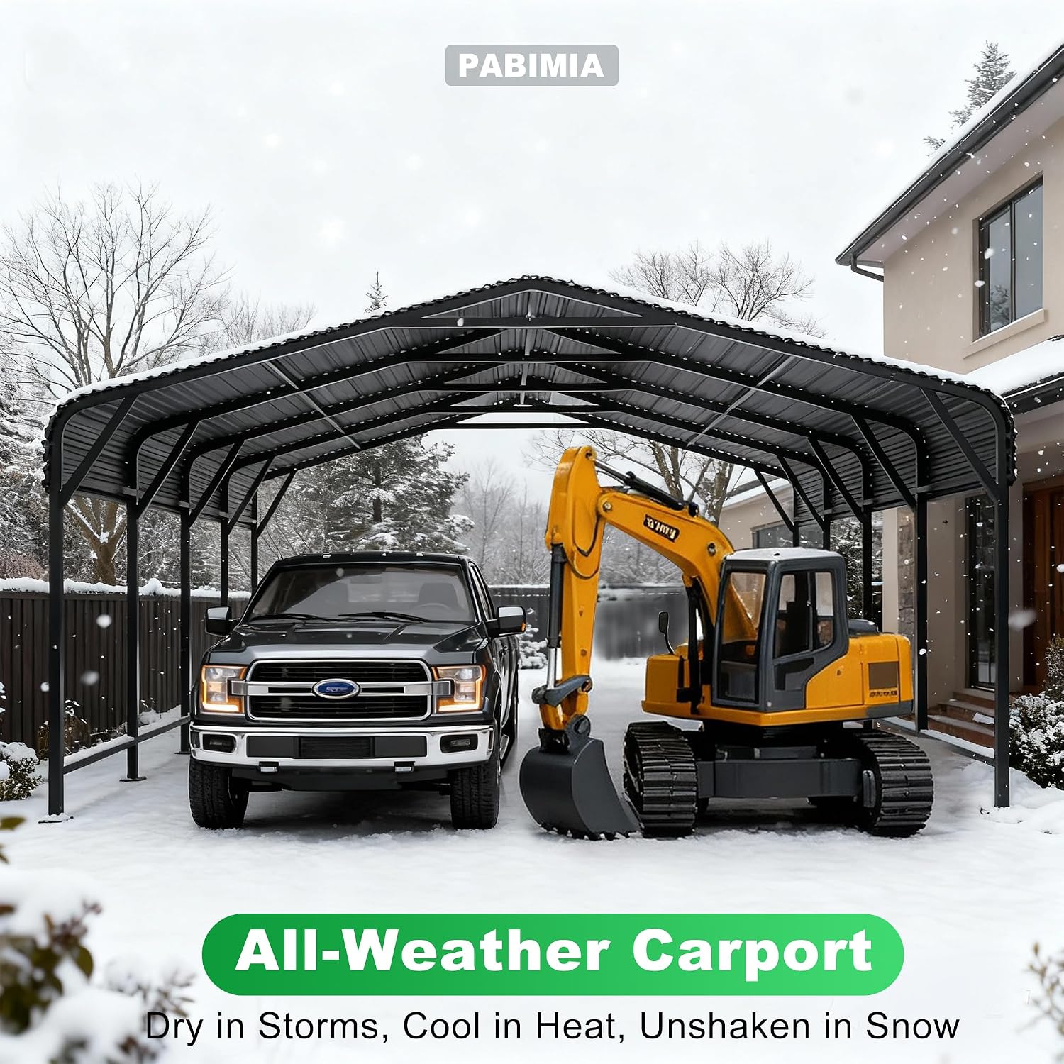 PABIMIA carport review 20x20 metal carport review and rating performance test results