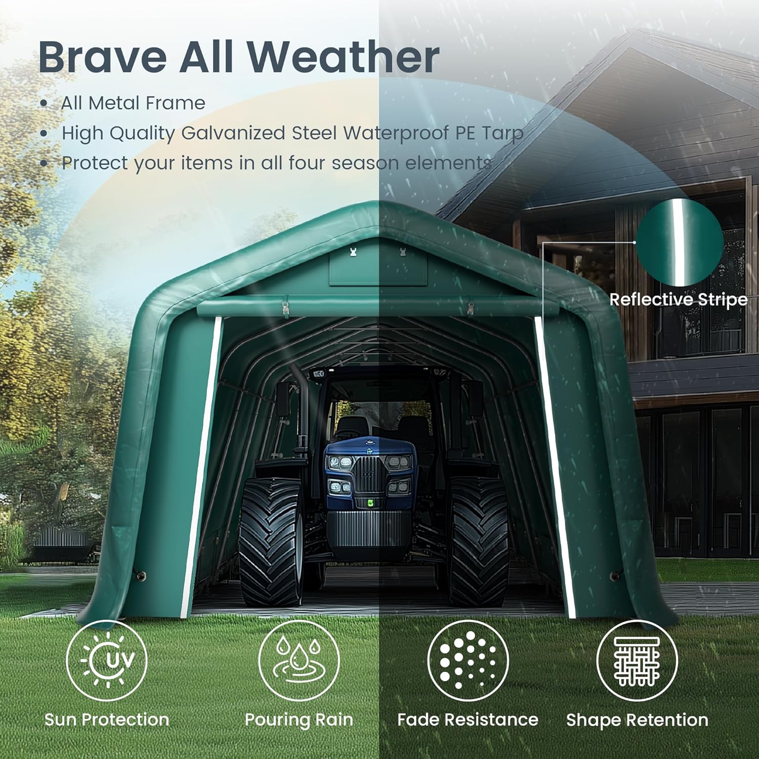 PHI VILLA portable carport review,PHI VILLA portable carport review and rating,11x28 ft carport review worth buying,heavy duty carport review pros cons,PHI VILLA carport storage tent review honest opinion,PHI VILLA carport review verdict after weeks of real-world daily use