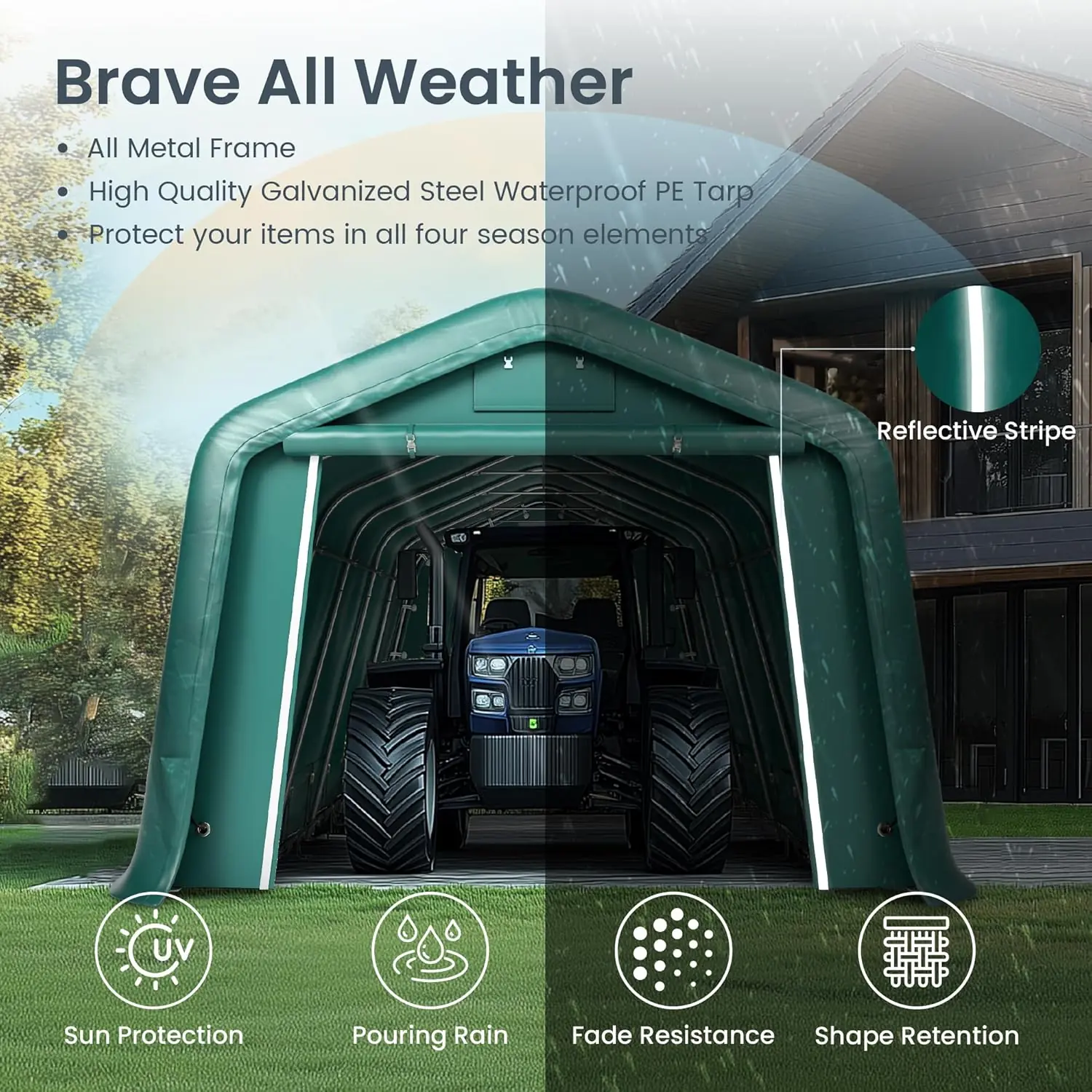 PHI VILLA portable carport review,PHI VILLA portable carport review and rating,11x28 ft carport review worth buying,heavy duty carport review pros cons,PHI VILLA carport storage tent review honest opinion,PHI VILLA carport review verdict after weeks of real-world daily use