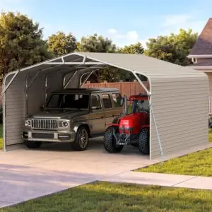 Image 1 of Quictent 20x20 carport review