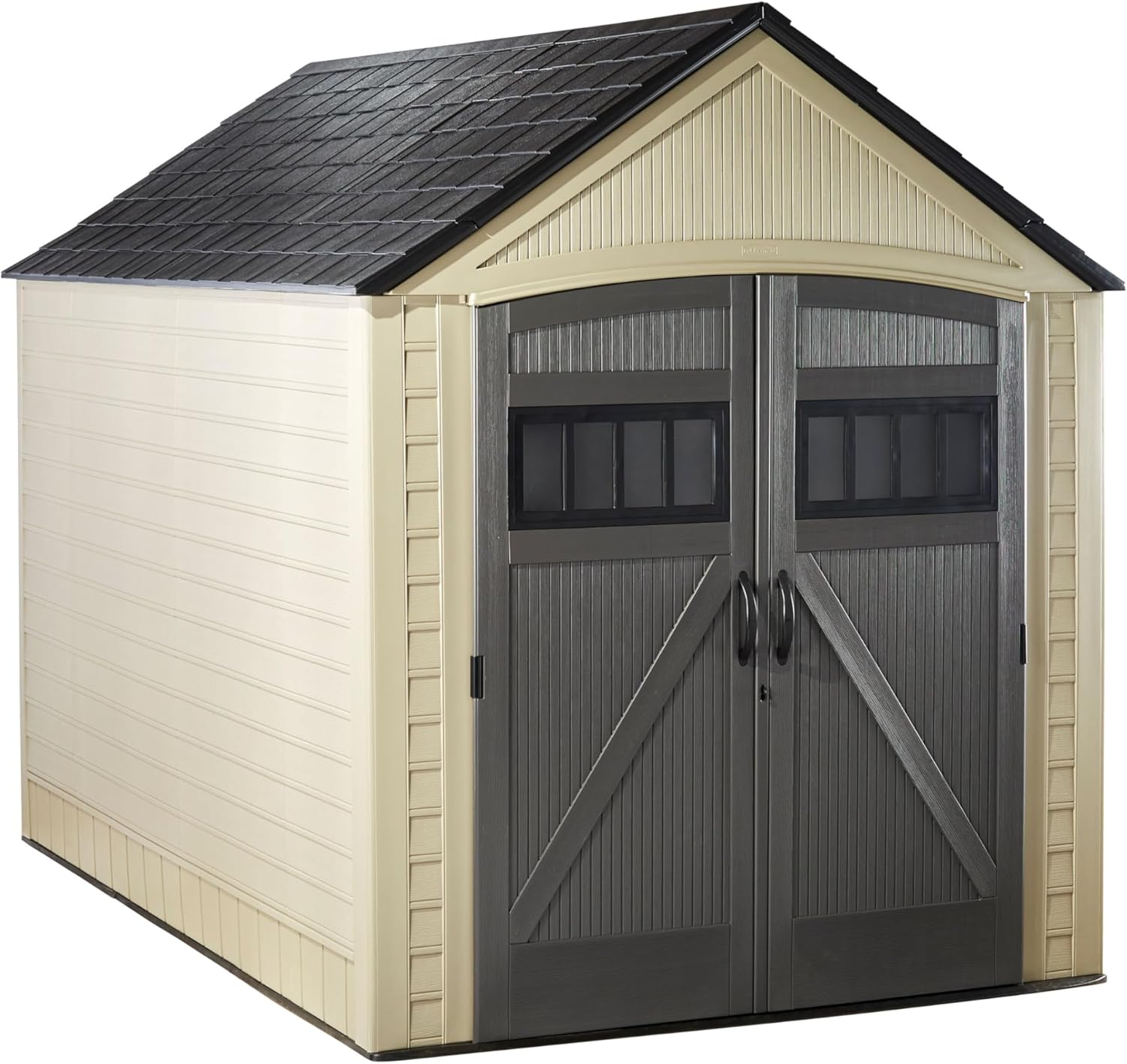 Rubbermaid Resin Outdoor Storage Shed review,Rubbermaid Resin Outdoor Storage Shed review and rating,is Rubbermaid storage shed worth buying,Rubbermaid shed review pros cons,Rubbermaid 7x10 shed review honest opinion,Rubbermaid Resin Outdoor Storage Shed review verdict — full unboxing showing every item included