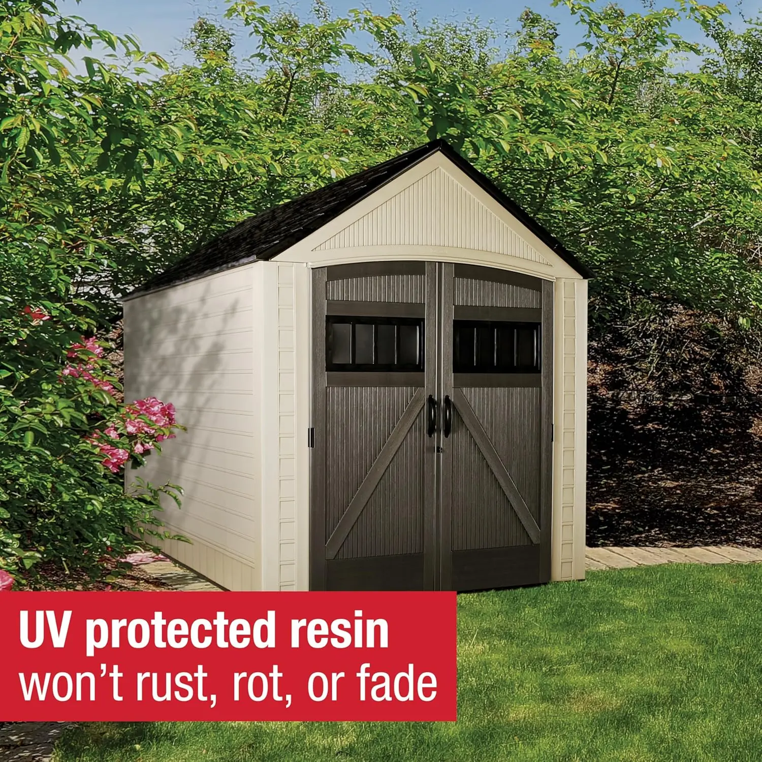 Rubbermaid Resin Outdoor Storage Shed review,Rubbermaid Resin Outdoor Storage Shed review and rating,is Rubbermaid storage shed worth buying,Rubbermaid shed review pros cons,Rubbermaid 7x10 shed review honest opinion,Rubbermaid Resin Outdoor Storage Shed review verdict during hands-on performance testing