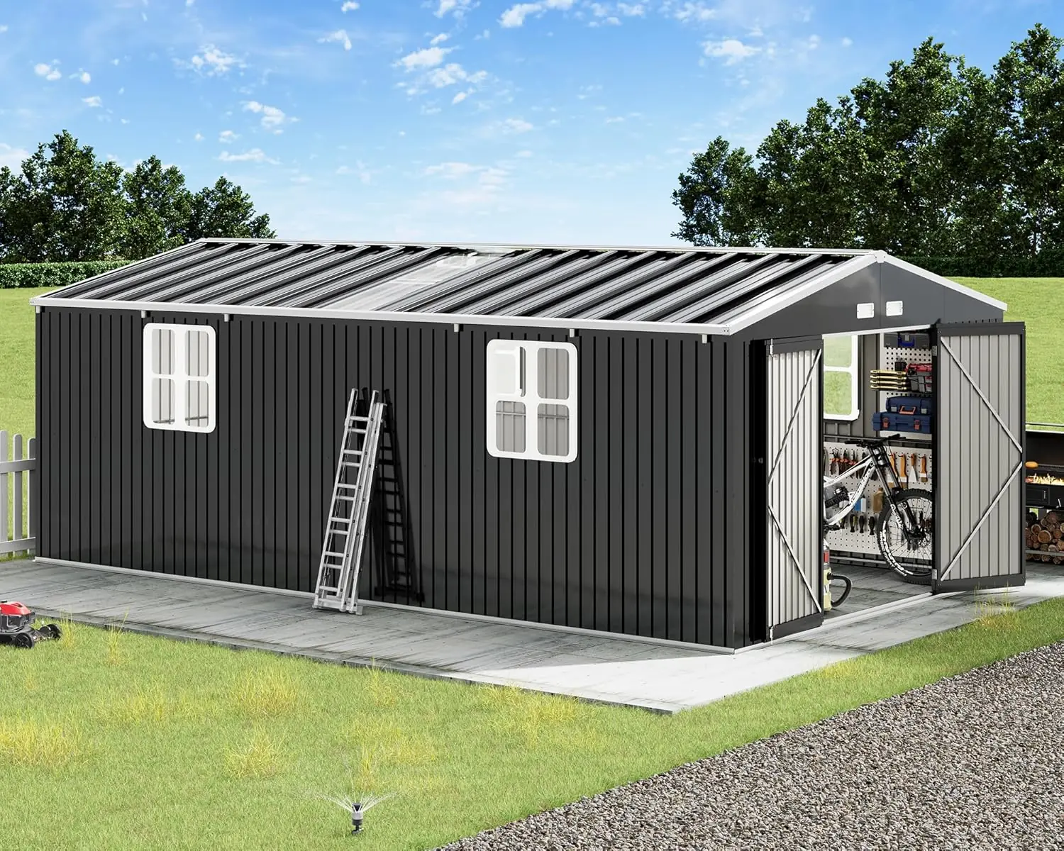 VanAcc 12x20 metal shed review,VanAcc 12x20 metal shed review and rating,is VanAcc metal shed worth buying,VanAcc 12x20 shed review pros cons,VanAcc 12x20 metal shed honest review,VanAcc 12x20 shed review verdict unboxing — first impressions and package contents
