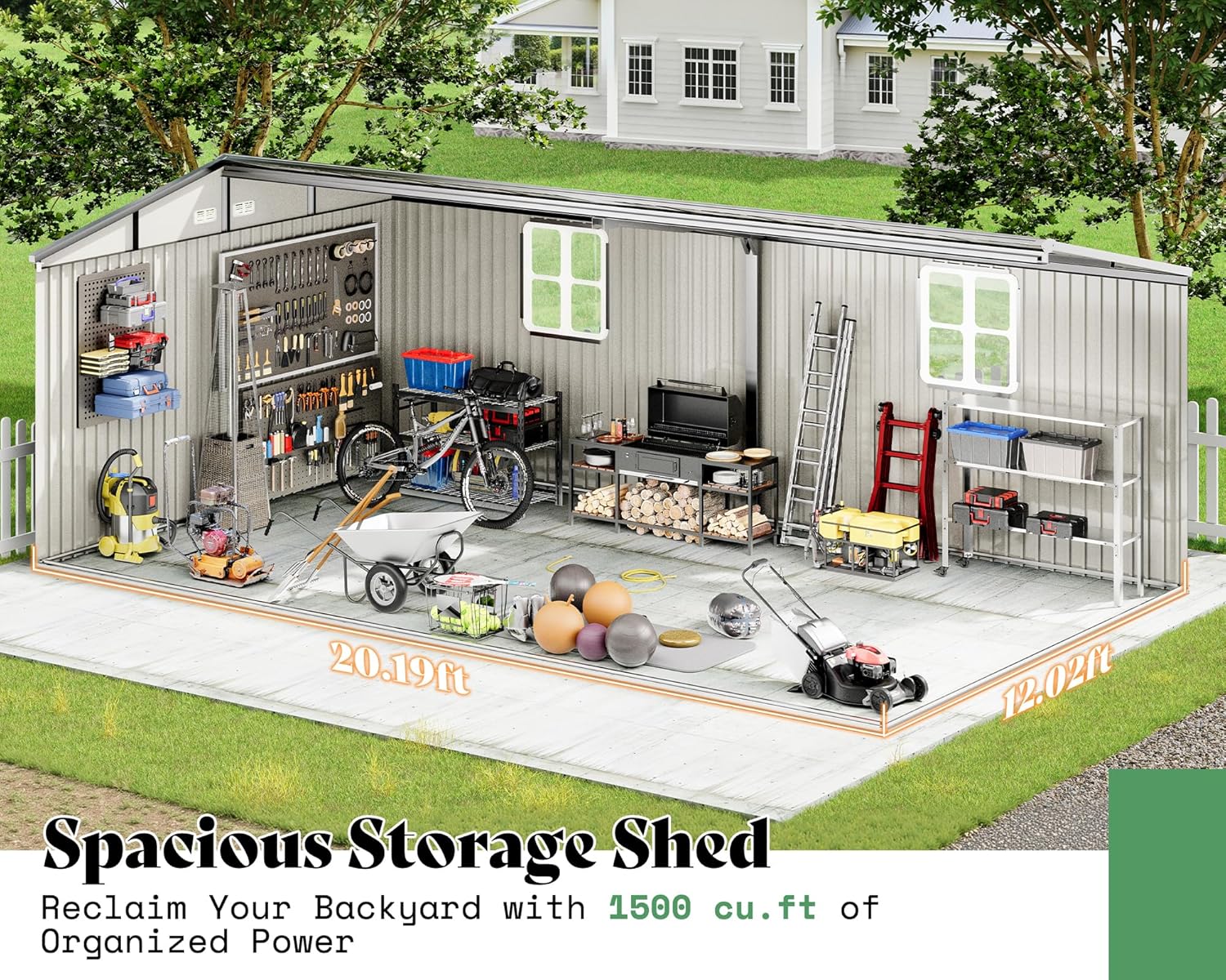 VanAcc 12x20 metal shed review,VanAcc 12x20 metal shed review and rating,is VanAcc metal shed worth buying,VanAcc 12x20 shed review pros cons,VanAcc 12x20 metal shed honest review,VanAcc 12x20 shed review verdict after weeks of real-world daily use
