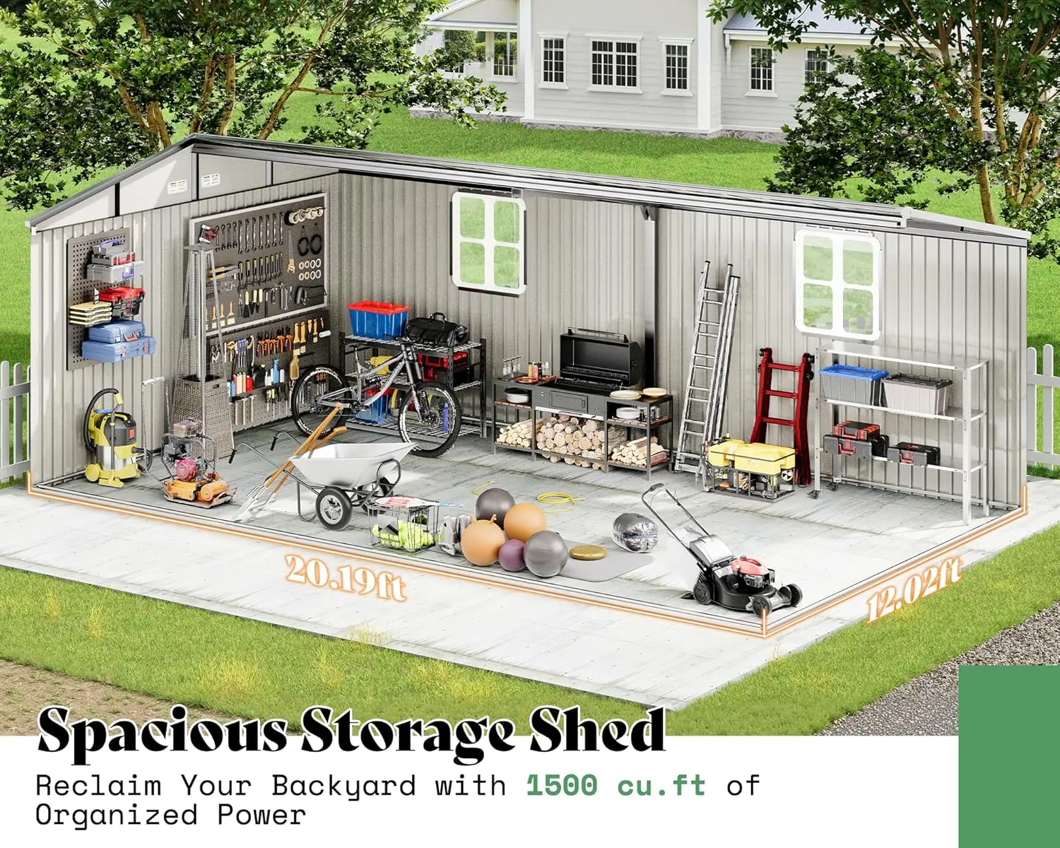 VanAcc 12x20 metal shed review,VanAcc 12x20 metal shed review and rating,is VanAcc metal shed worth buying,VanAcc 12x20 shed review pros cons,VanAcc 12x20 metal shed honest review,VanAcc 12x20 shed review verdict after weeks of real-world daily use