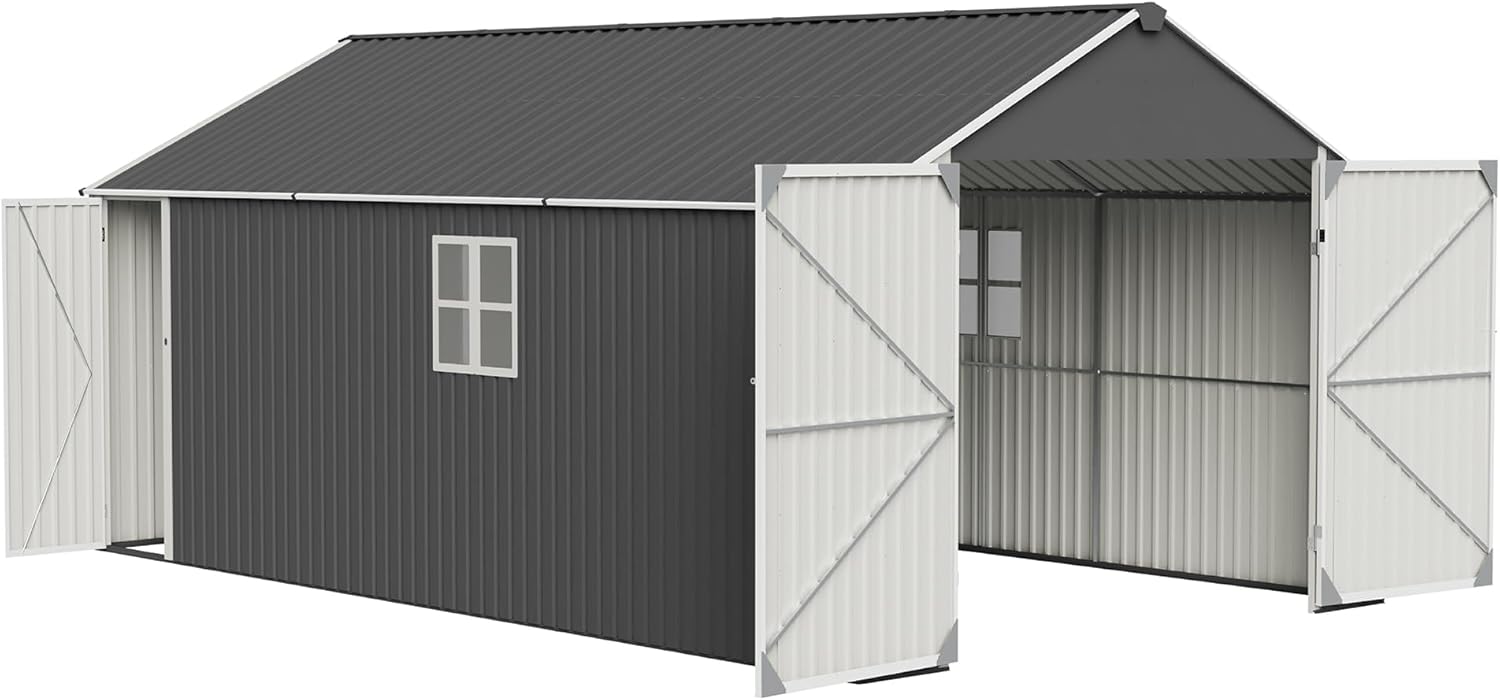 ZMAD metal garage shed review,ZMAD 12x20 metal shed review and rating,is ZMAD outdoor storage shed worth buying,ZMAD metal garage shed review pros cons,ZMAD 12x20x9.3 shed review honest opinion,ZMAD heavy duty shed review verdict — full package contents