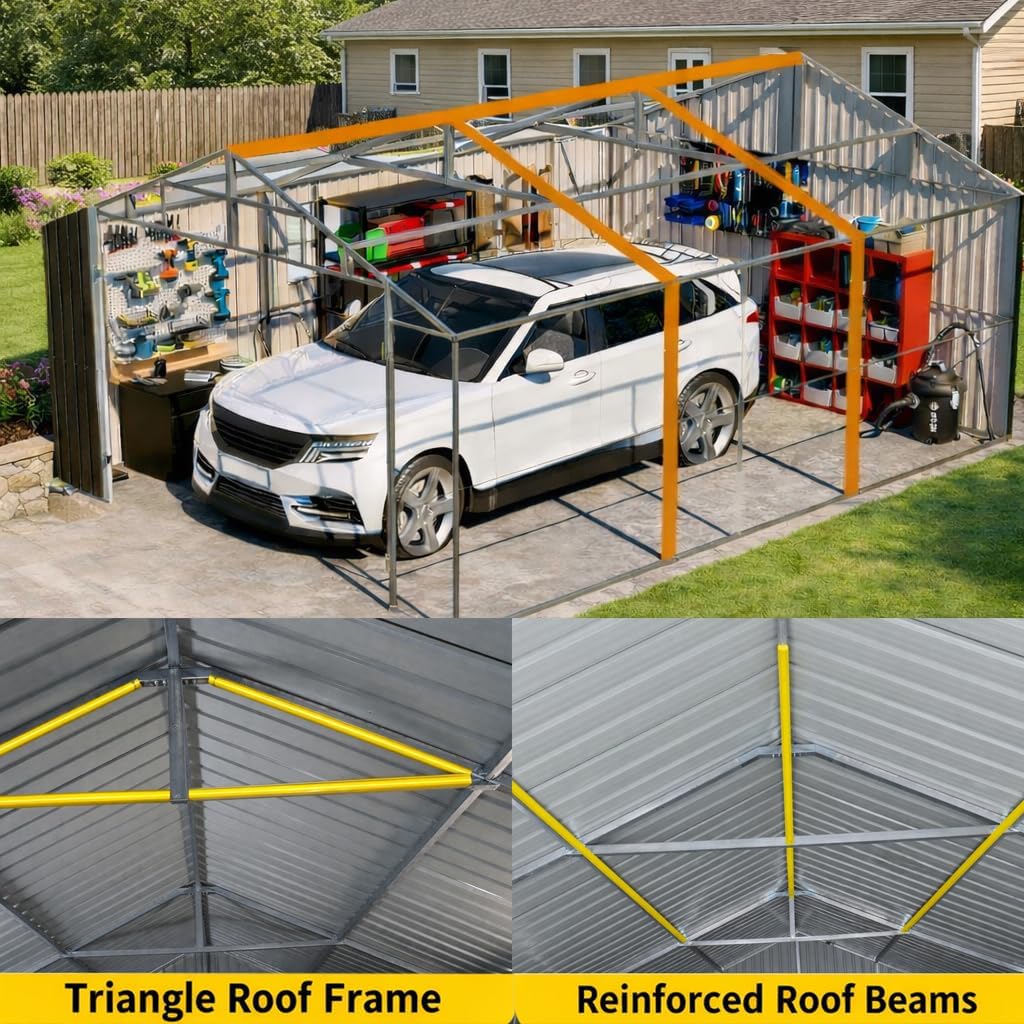 ZMAD metal garage shed review,ZMAD 12x20 metal shed review and rating,is ZMAD outdoor storage shed worth buying,ZMAD metal garage shed review pros cons,ZMAD 12x20x9.3 shed review honest opinion,ZMAD heavy duty shed review verdict — setup process and usability