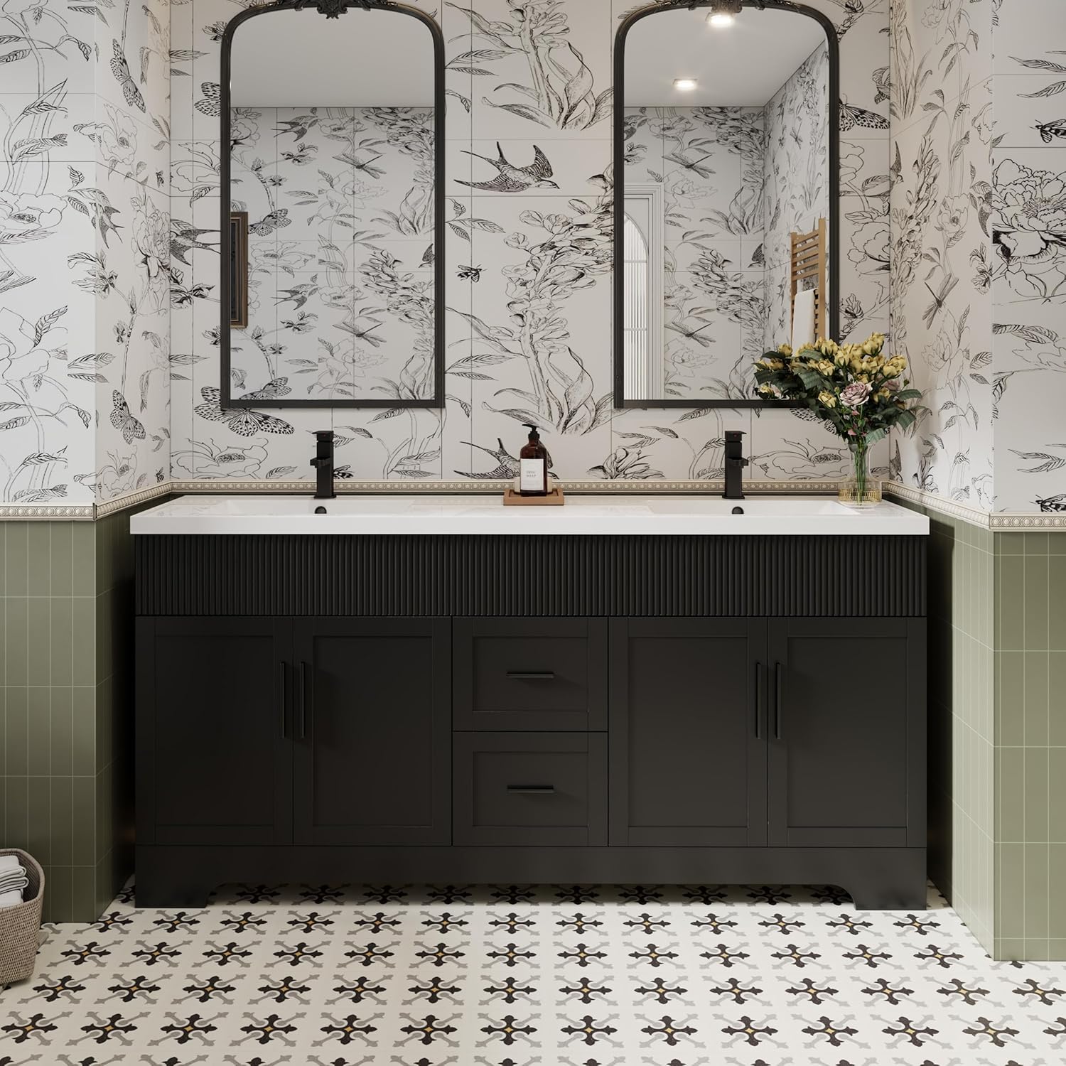 eclife 72 inch double sink vanity review - detailed features and technical specifications of the modern vanity