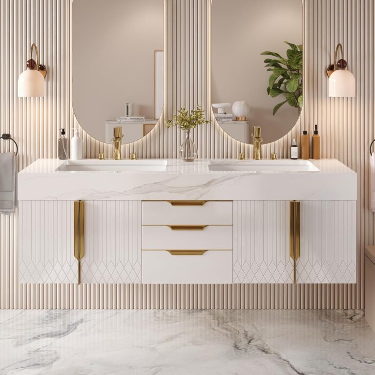 Image 1 of homary floating vanity review