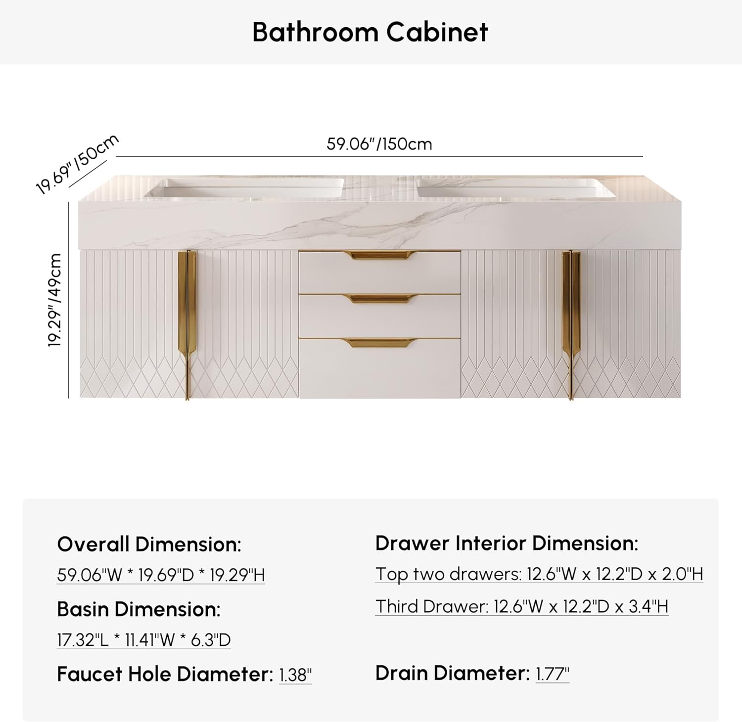 Homary Floating Vanity Review: Honest Pros & Cons for Your Bathroom 2 homary floating vanity review unboxing and complete package contents