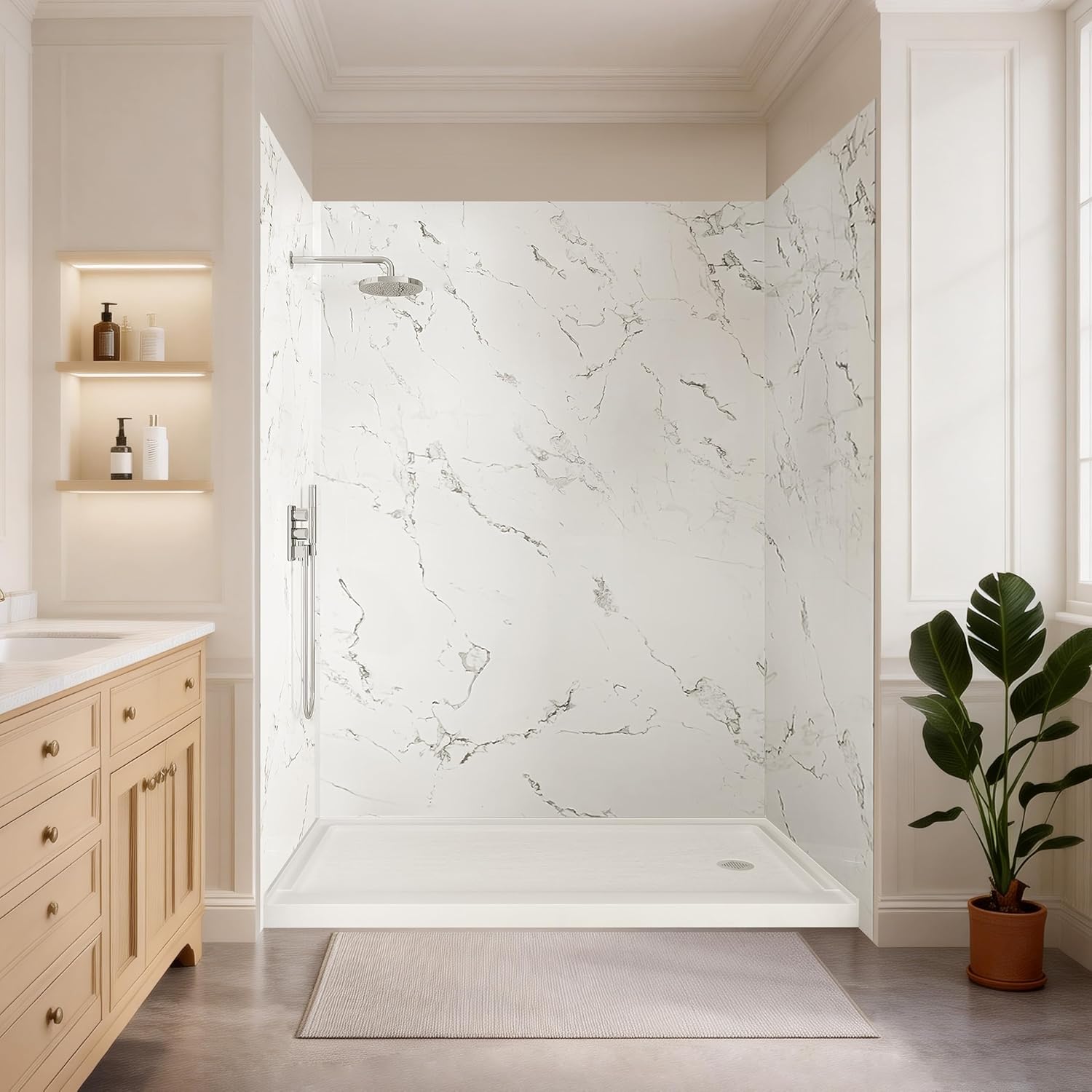 iBath acrylic shower wall review,iBath acrylic shower wall review and rating,iBath shower wall surround review pros cons,is iBath shower wall worth buying,iBath shower surround honest opinion,iBath acrylic shower wall review verdict unboxing — package contents and first impressions