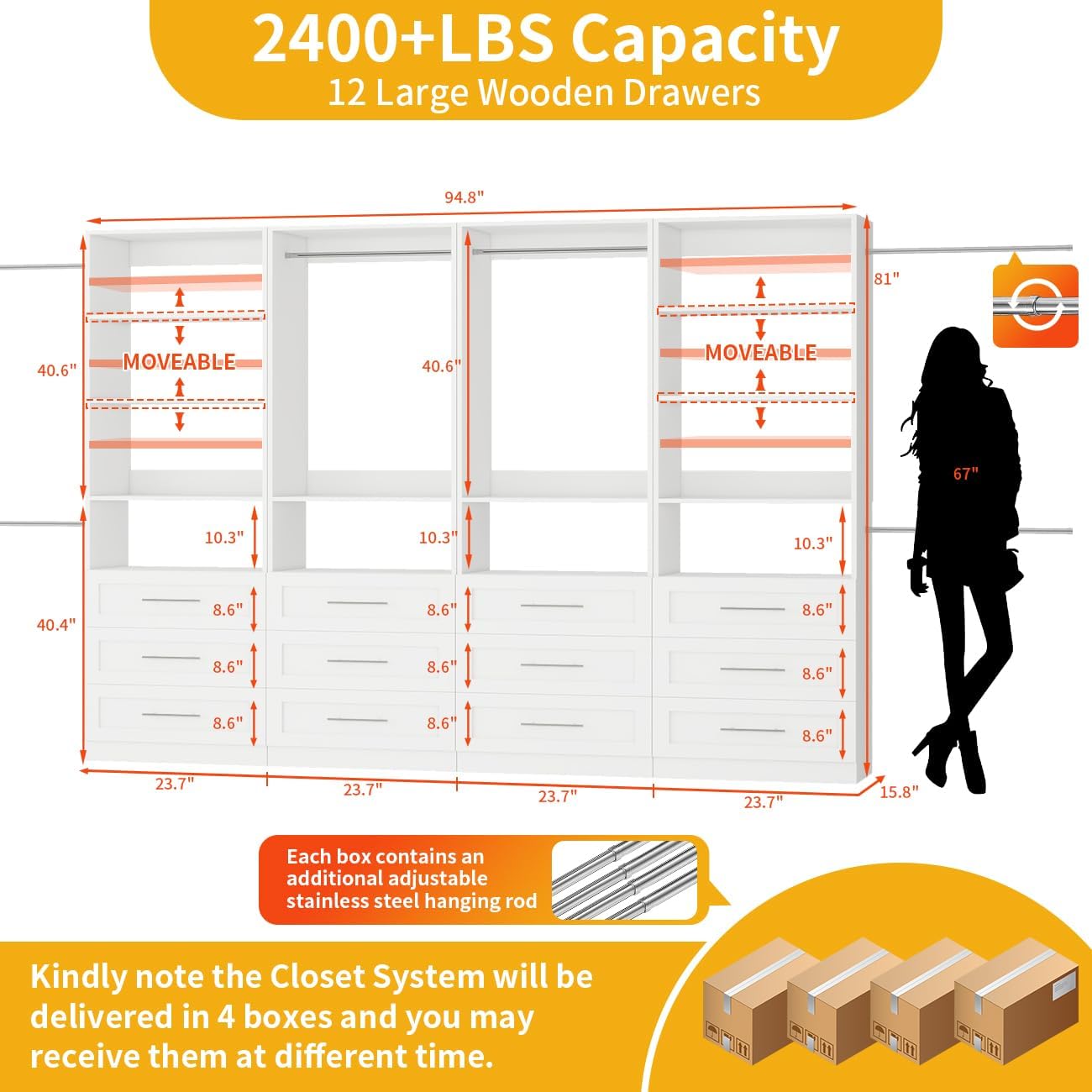 secilix closet system review,secilix closet organizer system honest review,modular closet system review pros cons,96 inch closet system review and rating,closet organizer with drawers review verdict,is secilix closet system worth buying real-world performance test results