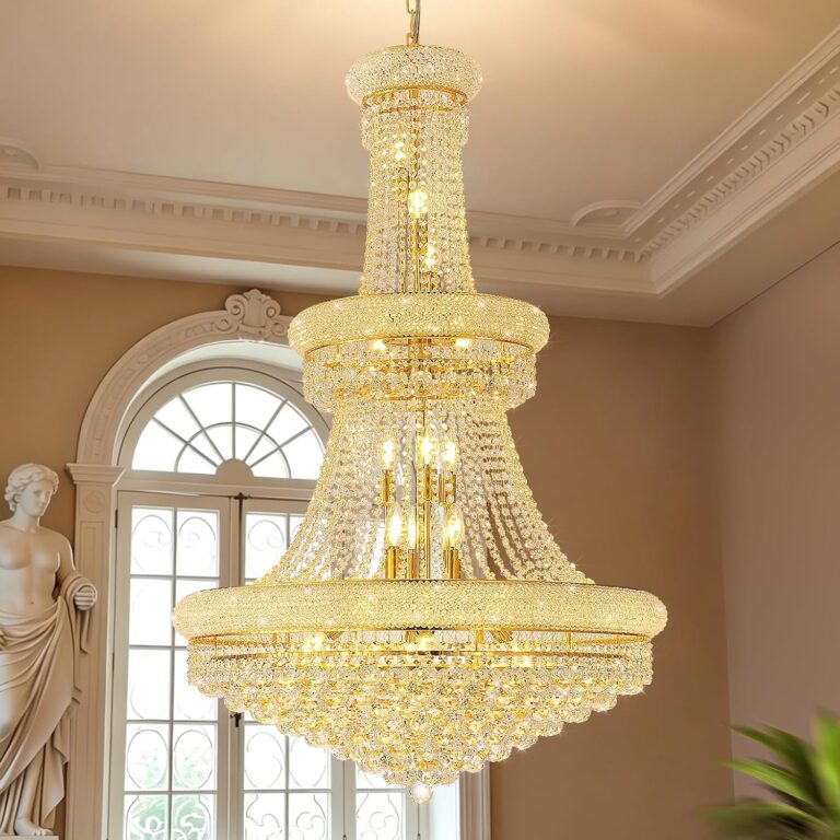 Image 1 of with light forward gold crystal chandelier review
