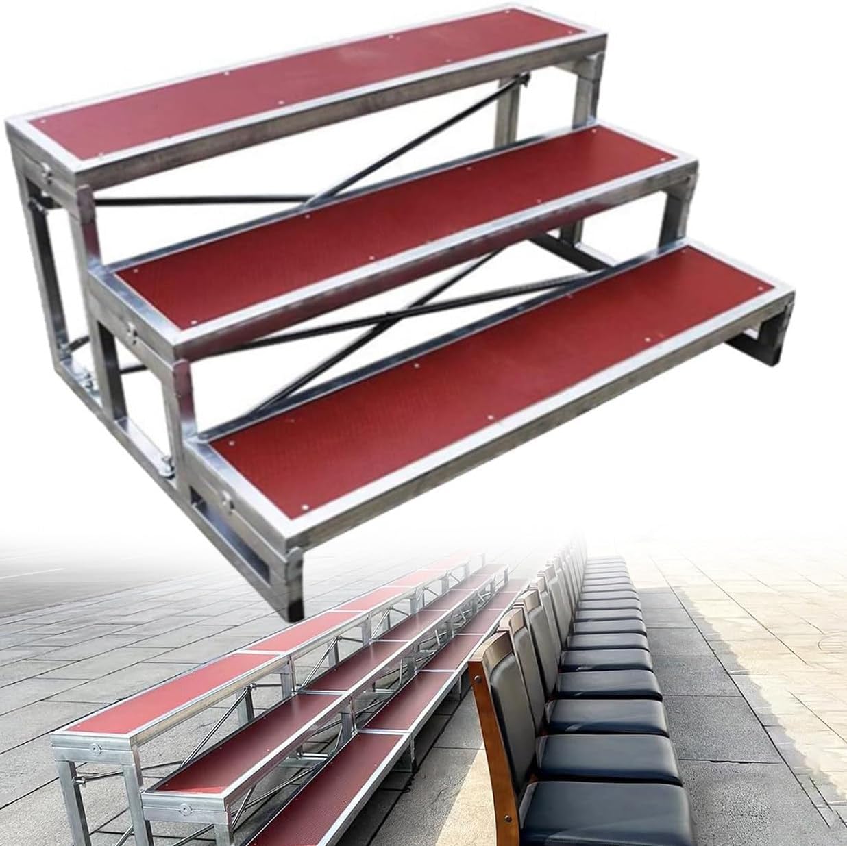 3-tier choir risers review,portable choir risers review and rating,3-level choir risers worth buying,heavy duty choir risers review pros cons,non-slip choir risers review honest opinion,3-tier choral platform review verdict - detailed features and technical specifications