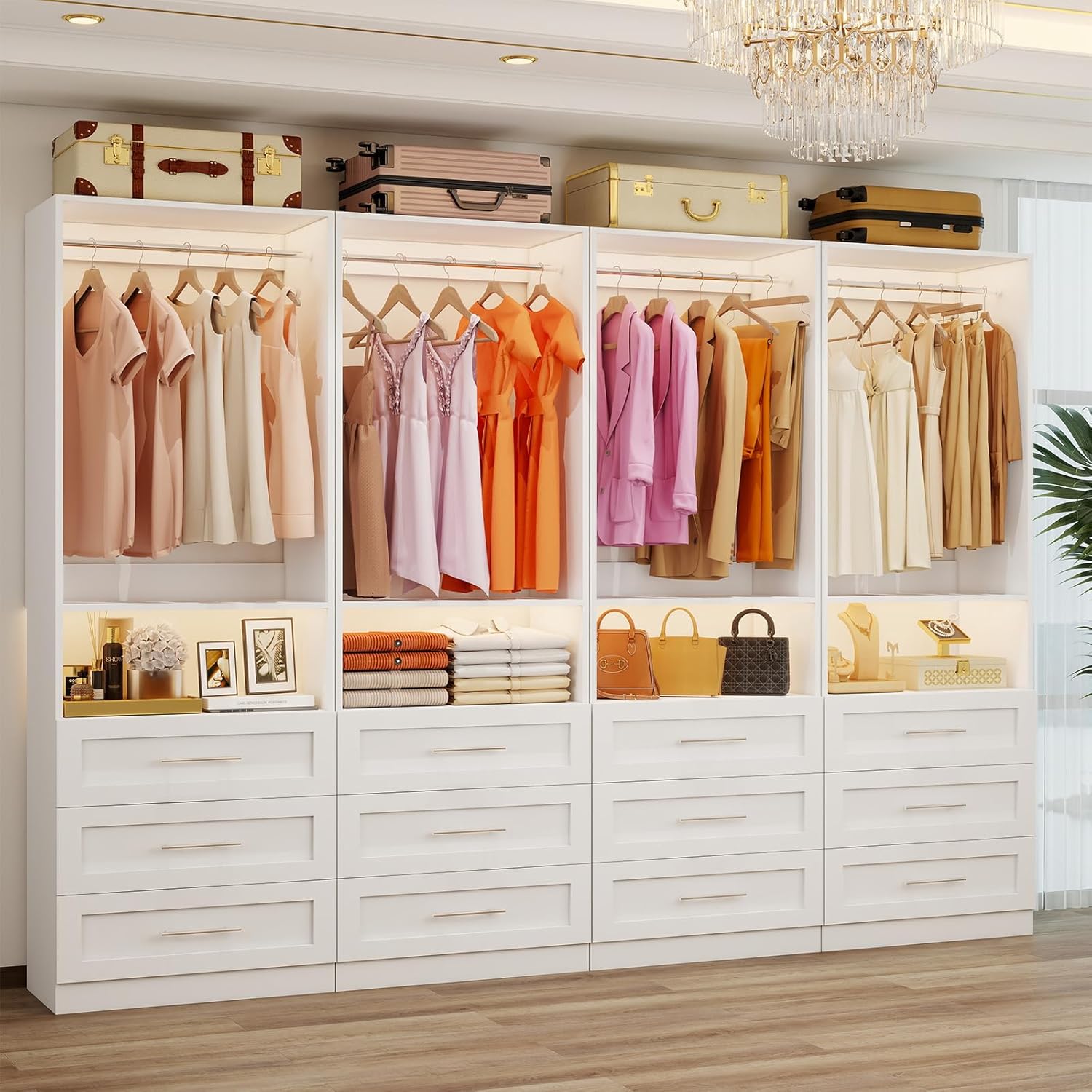 Fastgo closet system review — full box contents and build quality