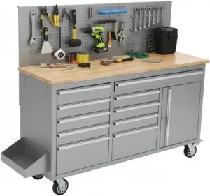 Image 1 of IDEALHOUSE 61-inch rolling tool chest review