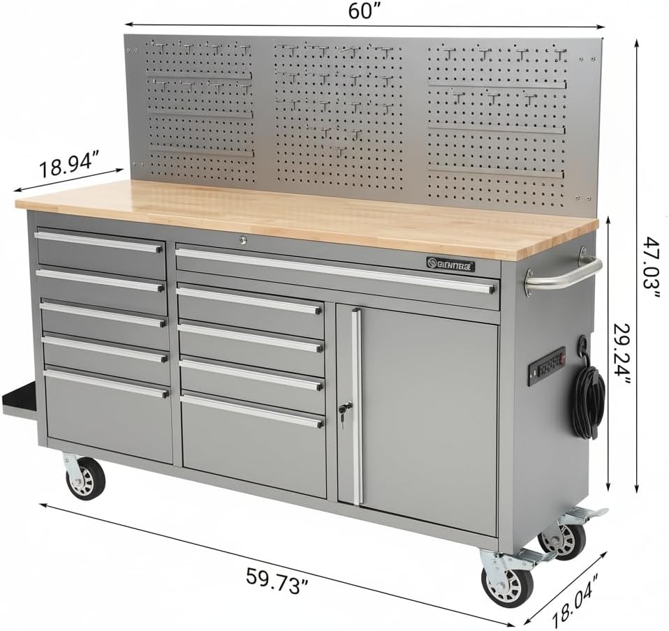 IDEALHOUSE 61-inch rolling tool chest review,IDEALHOUSE rolling tool chest review and rating,is IDEALHOUSE rolling tool chest worth buying,61-inch rolling tool chest review pros cons,IDEALHOUSE tool cabinet review honest opinion,IDEALHOUSE rolling tool chest review verdict — features that matter in real use