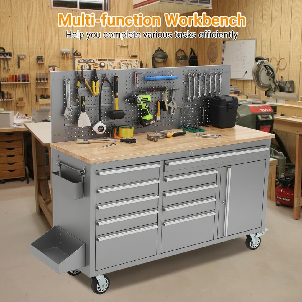 IDEALHOUSE 61-inch rolling tool chest review,IDEALHOUSE rolling tool chest review and rating,is IDEALHOUSE rolling tool chest worth buying,61-inch rolling tool chest review pros cons,IDEALHOUSE tool cabinet review honest opinion,IDEALHOUSE rolling tool chest review verdict — week-by-week testing diary