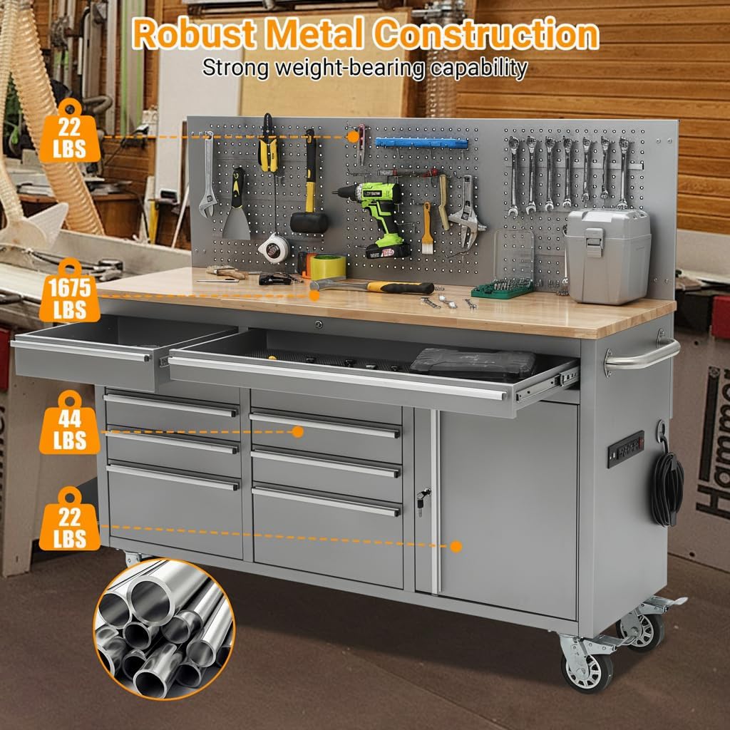 IDEALHOUSE 61-inch rolling tool chest review,IDEALHOUSE rolling tool chest review and rating,is IDEALHOUSE rolling tool chest worth buying,61-inch rolling tool chest review pros cons,IDEALHOUSE tool cabinet review honest opinion,IDEALHOUSE rolling tool chest review verdict compared to top alternatives