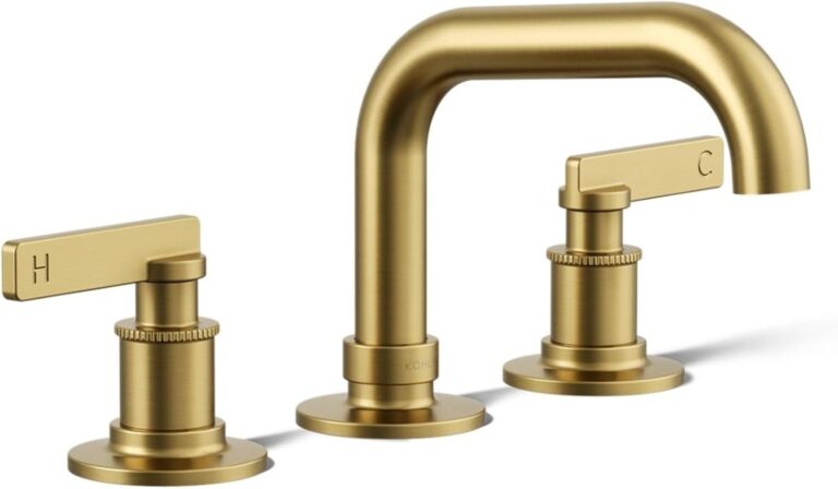 Image 1 of Kohler Castia widespread bathroom faucet review