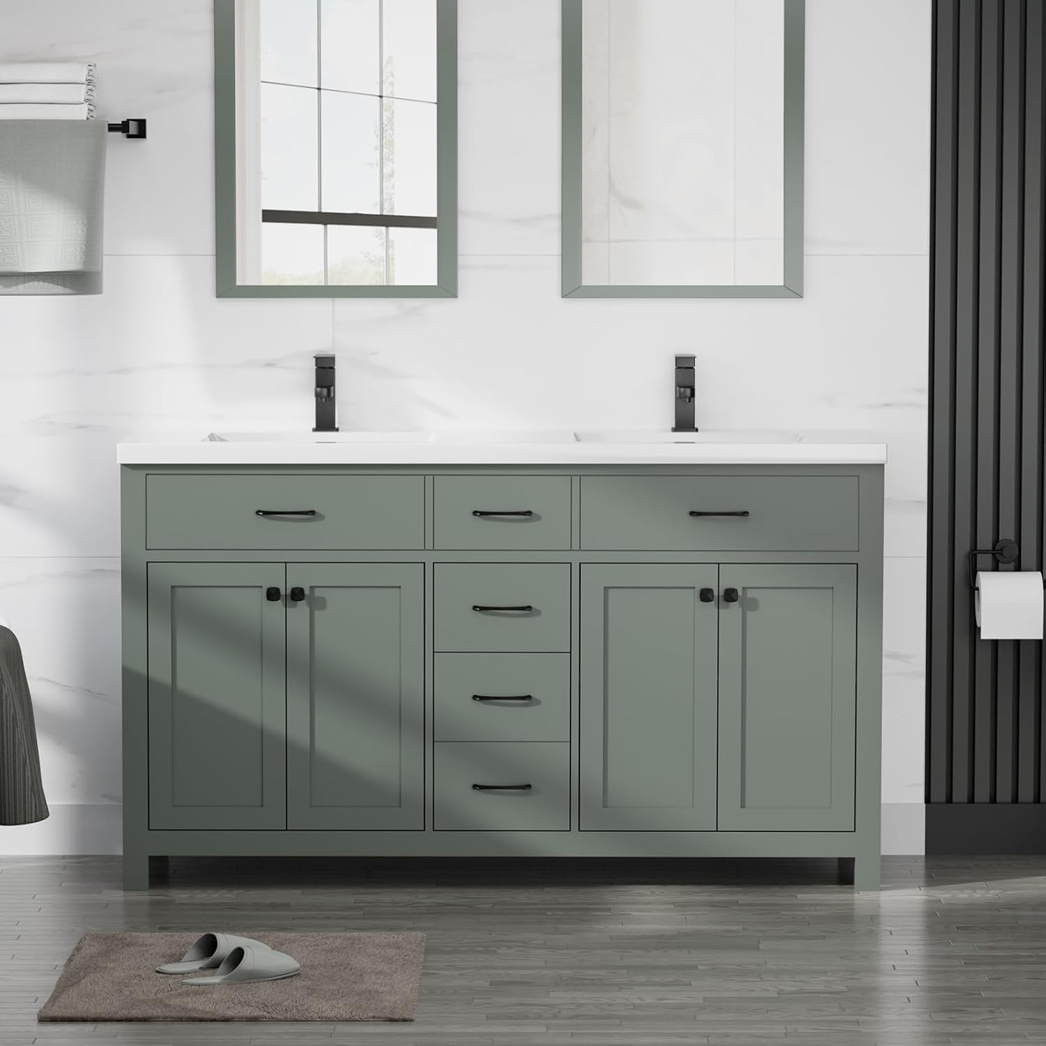 LUCKWIND 60 bathroom vanity review,LUCKWIND vanity review and rating,LUCKWIND 60 vanity review pros cons,LUCKWIND vanity set review honest opinion,LUCKWIND bathroom vanity review verdict,is LUCKWIND vanity worth buying review unboxing — first impressions and build quality assessment